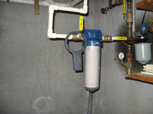 Desmond Installs Sediment Filtering System